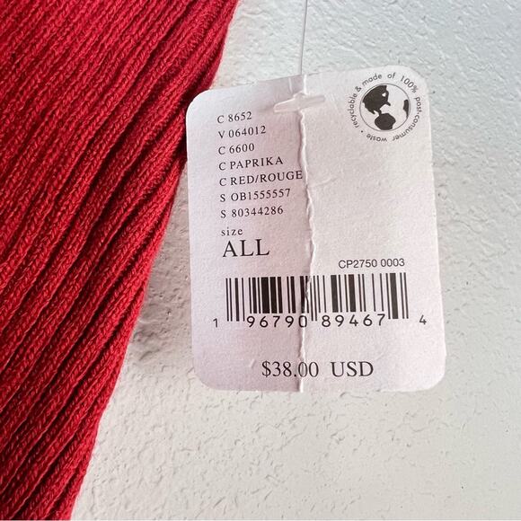 Free People Movement Red Cross Country Knit Balaclava - Picture 3 of 7